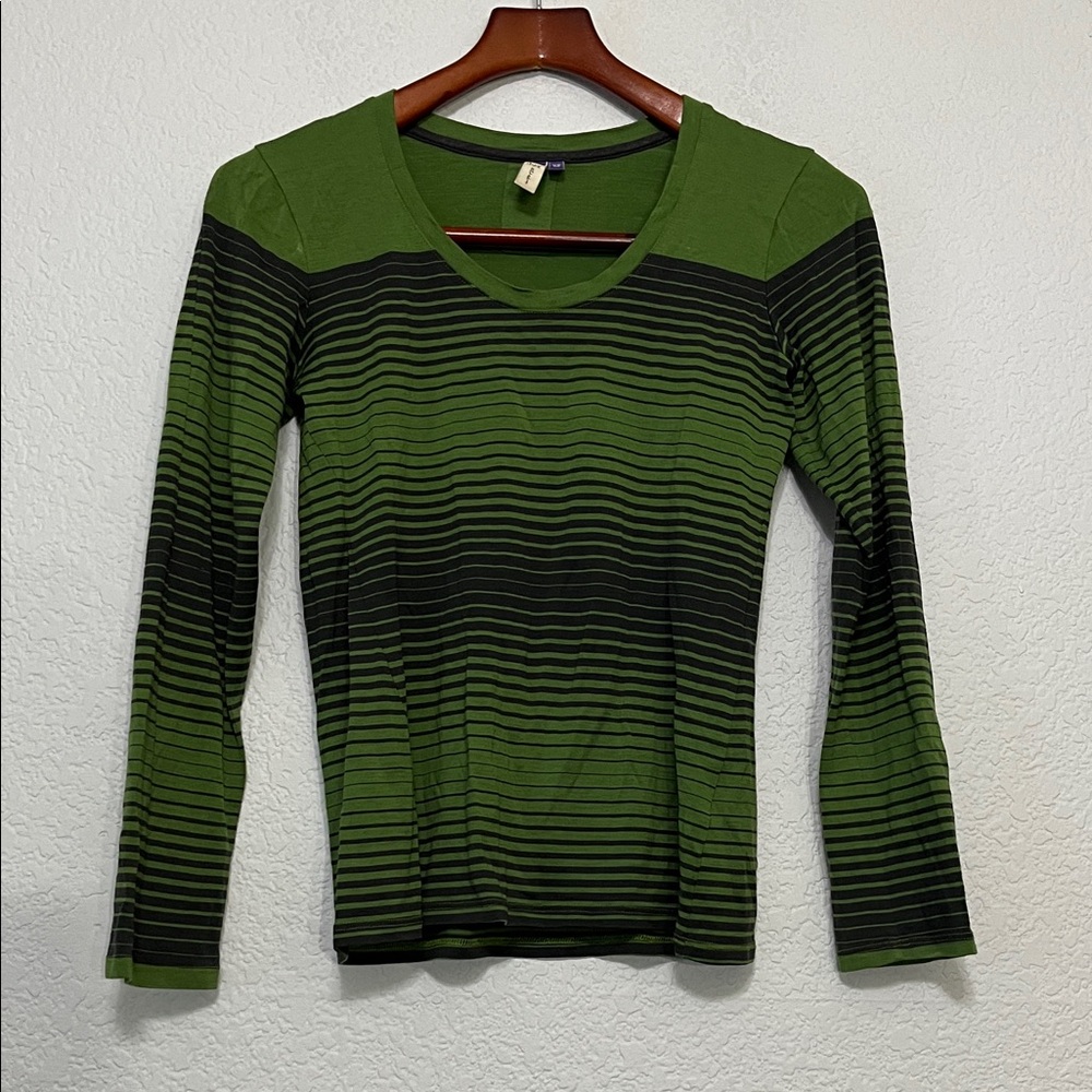 Ibex Merino Wool Stripe Shirt